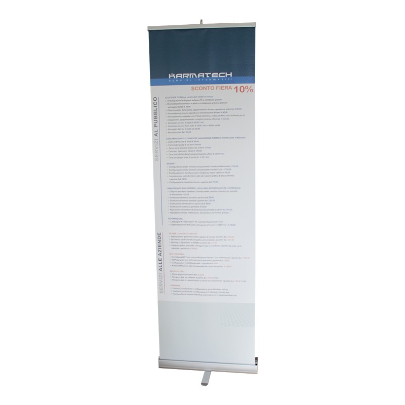  Roll up standard H 200 x L 60 cm 