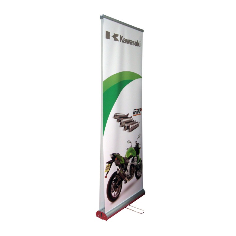  Roll up bifacciale standard H 200 x L 80 cm con doppia 